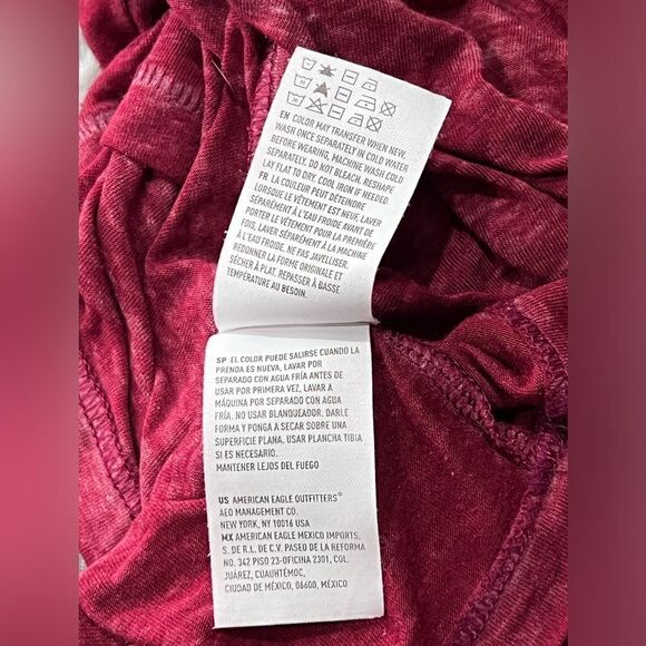 (3) lightweight sheer tshirts (2) American Eagle XL  (1) No Boundaries L - Picture 8 of 8